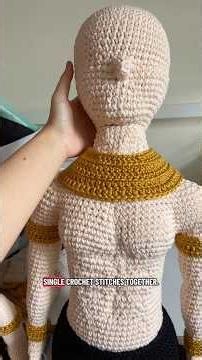 Crocheting Seth doll: head 👤