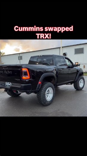 Cummins TRX is officially complete!!! This is definitely a worlds first and we can’t wait to put it to the test! Full video on YouTube! #goonzquad #trx #cummins | Goonzquad
