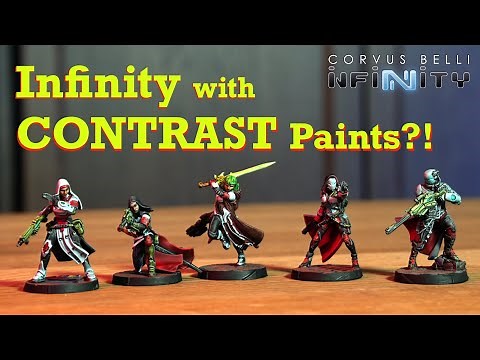 Painting the Bakunin Observance Action Pack | Corvus Belli Infinity