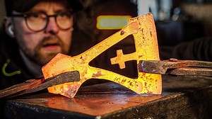 I’m forging the Viking cross axe 🔥 | Nils Ögren
