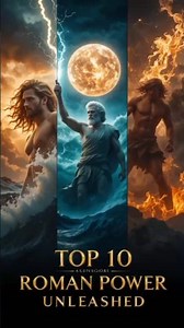 Top 10 Most Powerful Roman Gods ⚡ The Legends of Ancient Rome #RomanMythology #Shorts