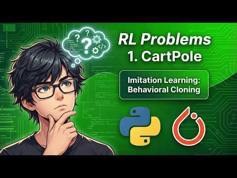 CartPole Solved! Behavioural Cloning, Imitation Learning - RL #1