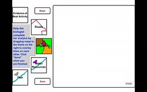 GIS Simulation of Bear Actvity