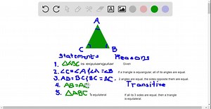 SOLVED:Complete the following proof of the corollary to the Side-Splitter Theorem by giving the missing statements and reasons. If a line parallel to one side of a triangle intersects the other two sides in different points, it cuts off segments proportional to the sides. (FIGURE CANT COPY) Given: ABC with DE  BC. Prove: (DA)/(BA)=(EA)/(CA) Proof. (TABLE CANT COPY)