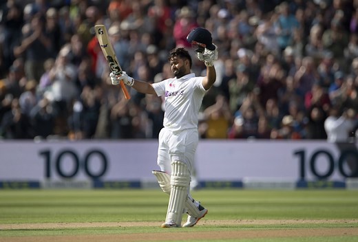 Top 5 Indians in current ICC men's Test batting rankings ft. Rishabh Pant