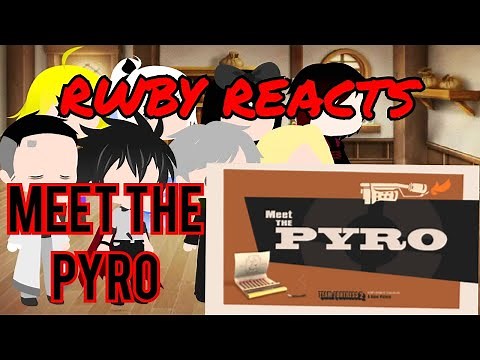 RWBY Reacts To Meet The Pyro (Team Fortress 2)