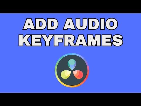 How to add Audio Keyframes in DaVinci Resolve 18 (speed up your editing)