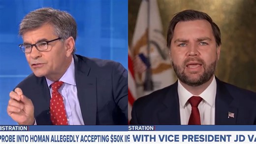 ‘You’re Losing Credibility’: JD Vance Brawls With George Stephanopoulos Over Tom Homan Bribery Scandal