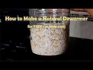 How to Make a Natural Dewormer