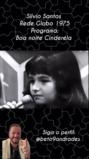 6.9K views · 5.2K reactions | Silvio Santos Rede Globo 1975 Programa: Boa noite Cinderela #relembre #ano1975 #silviosantos #tvbrasileira | Beto9Andrades | Facebook