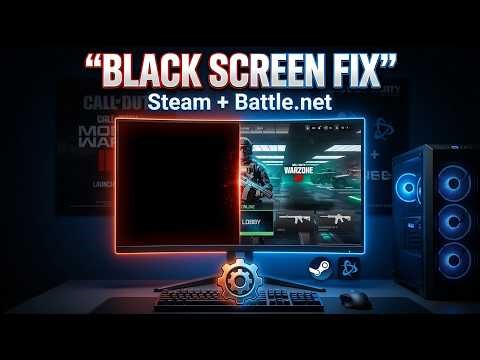 How to Fix Call of Duty Black Screen Error on PC | Steam & Battle.net Fix