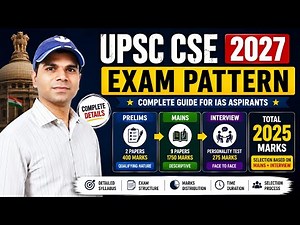 UPSC CSE 2027 Complete Exam Pattern | Prelims, Mains, Interview & Marks Explained |