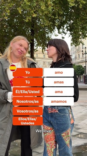 How to say to love in Spanish #learnspanishdaily #learnspanish