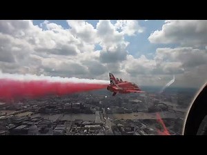 Red Arrows & BBMF: View from inside the cockpit for Platinum Jubilee flypast