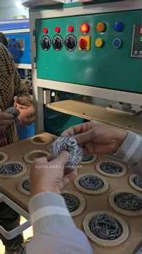 Scrubber Packing Machine, Blister Packing Machine #packingmachine #shorts #businessideas #machine