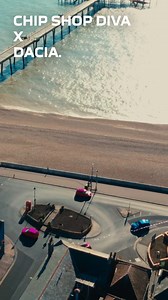 Chippy chips courtesy of the Spring's batter-Y power served by the one and only Destiny? Yes please! In honour of National Fish and Chip Day, we took the ultimate Chip Shop Diva to the seaside town of Deal to celebrate the (electric) power of friends, family and free chips! #DaciaSpring #BatteryPowerChippy | Dacia