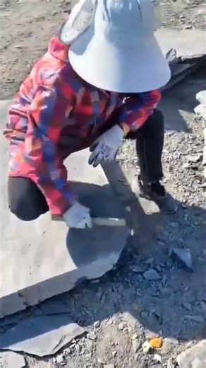 Manual Leveling and Adjustment of Concrete Slabs in Construction Areas #shorts