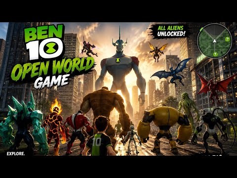 Galvan Open world Ultimate Big Chill transformation #ben10