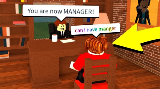 Giving a bacon man his dream job in Roblox