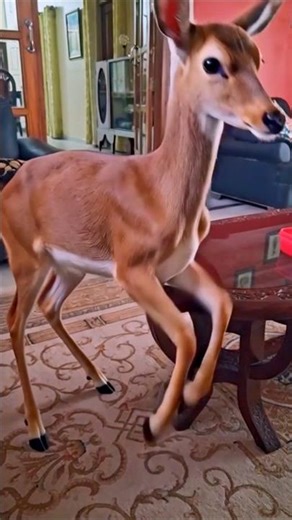 Wild Deer Enters House 😱🦌 | Ghar Ke Andar Koodta Hua Hiran | Shocking Animal Short
