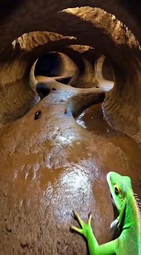 Tree Giant — Green Iguana in Action | Micro Reality Footage | Ultra-Realistic Scientific POV