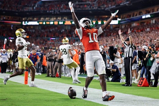 Our favorite college football games of 2025, from Miami-Notre Dame to Playoff classics