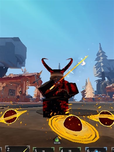 Golem Heart Crazy Passive 😈 #roblox #theforge #metabuild #overpowered #fyp