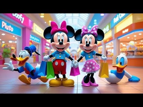 Mickey Mouse went splash, splash, splash