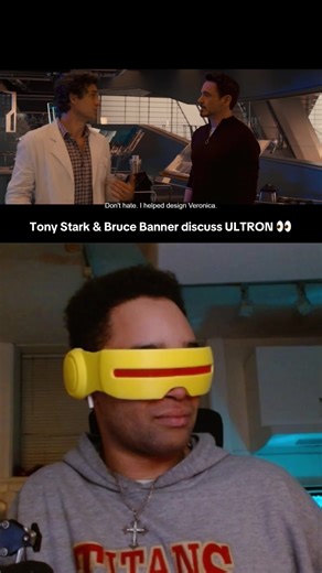 Tony Stark proposes an insane idea to Bruce Banner after they did some surface level research on the Sceptre! Tony wants to create AI from the energy source, he said he could push it further than he did with Jarvis! 😳👀 Bruce isn’t entirely convinced, but he’s a scientist at the end of the day, he’s definitely still intrigued! 🤔 #avengers #avengersageofultron #marvel #c4nti #fyp