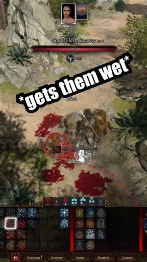 Getting Them Wet
