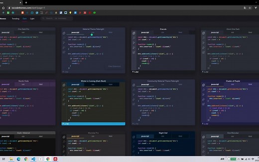 vscode 主题推荐