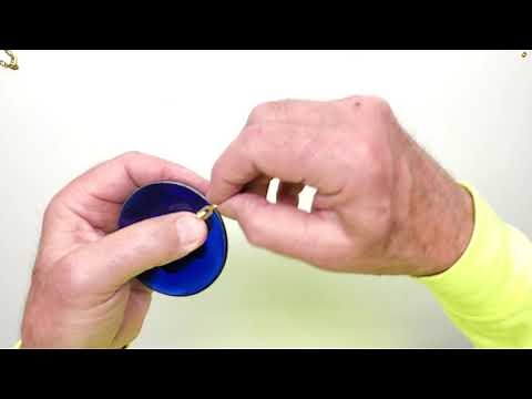 Stained Glass Hardware - How to Make a Solid Brass Hanger