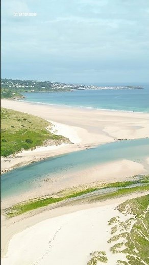 Epic drone footage of Hayle Estuary, Cornwall
