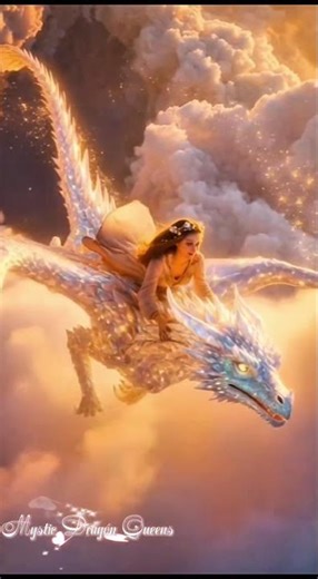 Women Riding Crystal Dragons | Epic Fantasy Cinematic Visuals 🐉✨