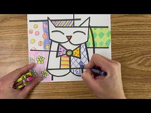 Patterns & Color inspired by Romero Britto