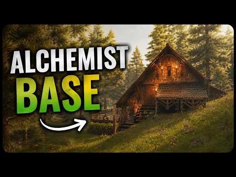 Conan exiles alchemist build #conanexiles #base #build #pve