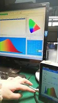 OHSP350 Portable Spectrometer CCT CRI Lux tester with PC software