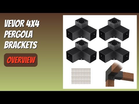 REVIEW (2026): VEVOR 4x4 Pergola Brackets. Features