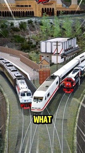 These Trains Got WAY Too Close! 😱 | Trainz Railroad Simulator 2019 #train #railway #automobile