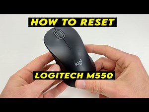 How to Reset the Logitech M550 Mouse