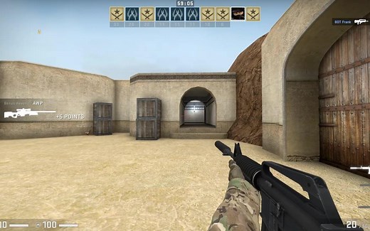 【怀旧向】CSGO仿1.6持枪视角参数，梦回当年，压枪更有手感