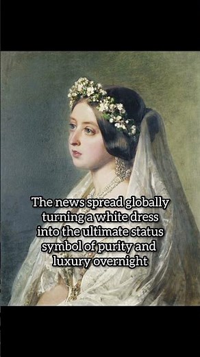 How One Queen Invented White Weddings and Black Funerals. #queenvictoria