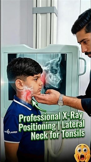 professional xRay Positioning|| Lateral Neck For Tonsils #drnakash2001