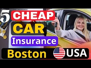 5 Best Cheap Auto Insurance Companies in Boston MA 2025 | Save Big on Car | Cheap Car Insurance USA