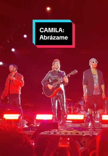 #camila #abrazame #live #concert #regresatour #cochabamba