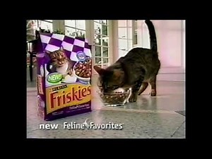 Friskies Cat Food Commercial 2002