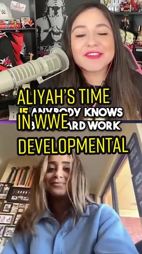 Aliyah on her time in WWE developmental #aliyahwwe | Aliyah WWE