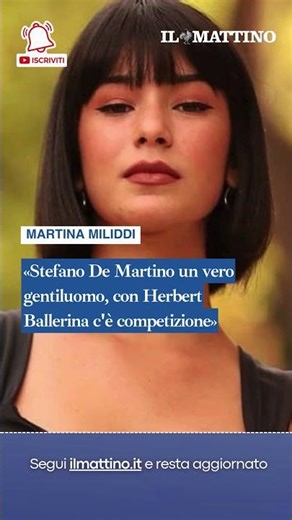 Martina Miliddi: «Stefano De Martino un vero gentiluomo. Dopo Amici non ho lavorato per un anno»