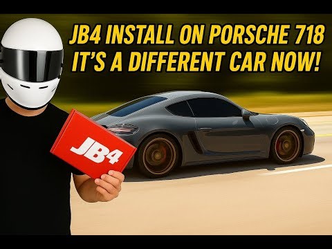 JB4 Install on Porsche 718 — It’s a Different Car Now!