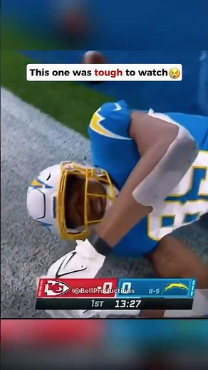 This one was hard to watch😢 #nfl #shorts